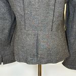 Tribal | Gray Wool Blend Blazer Jacket Single Button Closure Women’s Size 6 Photo 5