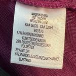 Anthropologie  Mikayla Cropped Flare Pants Pull On Mod Size Small Pink Purple Photo 4