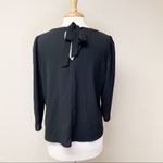 Camaieu Essential Eyelet Top Black Size S Photo 2