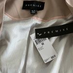 Premise  Beige Waterfall Open Front Blazer Medium NWT Photo 2