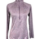 Under Armour  Small Loose Fit Top HeatGear Pullover 1/2 Zip Long Sleeve Mock Neck Photo 0
