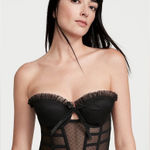 Victoria's Secret  Black Sheer Bandeau Photo 0