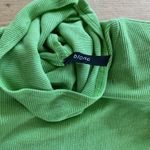 Blanc  - Open Back Long Sleeve Ribbed Dress in Green Photo 3