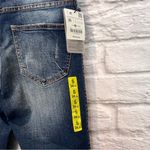 ZARA NWT Trafaluc Denim Womens US 4 Distressed Blue Wash Slouchy Skinny Jeans Photo 7