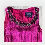 Marchesa Notte Jeweled‎ Collar Gown Silk Blend Runway 2016 Glam Designer Pink 2 Photo 8