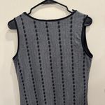 Saint Tropez West VTG Gray Black Cutout Sleeveless Dress Punk Goth Grunge Fairy Photo 5