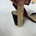 Jessica Simpson  Burgundy Animal Print Heels Photo 6