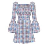 Autumn Adeigbo Catira Check Eyelet Puff Photo 1