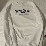 Surf Style  Sweatshirt White Florida Photo 0