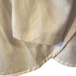 Marine layer  L Tulip Back White Tee Long Sleeve classic Photo 6