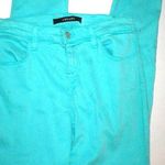 J Brand New $178 Designer Jeans Womens 30 Aqua Blue Teal Super Skinny Columbia Photo 4