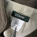 J.Crew Green Military Wool Brass Button Jacket Photo 1