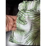 Sigrid Olsen  Palm Frond Elastic Waist Linen Blend Shorts Size Large Photo 2