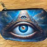 The Eye of Providence. Design Zipper Pouch Blue Photo 2