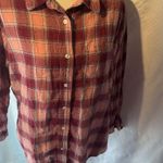 Wrangler  Pink & Burgundy Western Shirt Photo 6