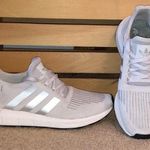 Adidas Swift Run Shoes Silver Size 8 Photo 0