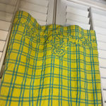 Plaza South Yellow‎ and Blue Plaid Dress Size 8 Yellow Photo 3