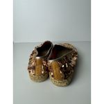 Tory Burch Women’s Gold Sequin Espadrilles Women's Sz 6 Summer Cruise Photo 2