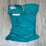 Carmen Marc Valvo Women's Forest Removable Halter Bandeau Tankini Swim Top sz S Photo 2