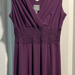 Rabbit, rabbit rabbit Designs Purple V neck Dress Purple Size 8 Photo 0