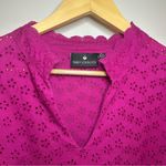 Emily Lovelock Hailey Blouse. Size: XL. Orchid Broderie. Pink Photo 4