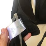 Kona Sol NWT  black halter scalloped swim top small Photo 4