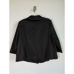 Cato  Women’s Size 18/20W Black 3/4 Sleeve Lightweight Blazer Jacket‎ Big Buttons Photo 7