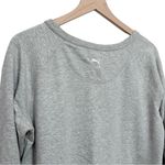 Puma Women’s  gray white graphic logo athletic sweatshirt size xl Photo 5