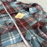 NEW! Matchstick Women’s Plaid Flannel Shirt 100% Cotton Blue Pink Size XS Photo 10