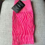 NWT XS pink zebra print workout spandex shorts Photo 4