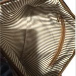 Quilted Denim & PU Leather Crossbody NWOT Blue Photo 3