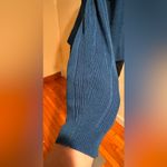 The Great Evystree NWT Ruffles outline Blue No Button Cardigan Condition SZ S Photo 4