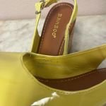 Bamboo  Vesper 10 bright yellow cork wedge sandal Photo 3