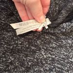 H&M Women’s L/G Marled Dark Gray Hooded Short Sweater Long Sleeves Size Large Photo 2