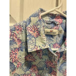 Vineyard Vines  Pineapple Print Sleeveless Linen Shirt Dress Women’s‎ Size 2 Photo 4