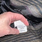 Funky Vintage 1970s SirJe Striped Wool Blazer! Black Size 14 Photo 5