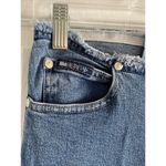 Y2K Blue Asphalt 1 Flare Leg Denim Jeans Medium Wash Raw Waist Hem‎ Low Rise Size undefined Photo 1