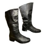 SHOE DEPT Leather Boots Made in Brazil Women’s Size 8.5 Soft black leather Photo 6