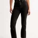 Abercrombie & Fitch Abercrombie Ultra High Rise Ankle Straight Curve Love Jeans Photo 0