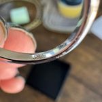 Sterling Silver Ring size 8 moissanite Photo 3