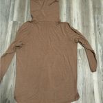 Lisa Rinna cowl neck hi low tunic sweater size 1X Tan Photo 1