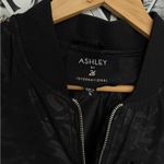 Ashley by 26 International  Black Camouflage Bomber Jacket Photo 1