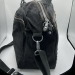 Kipling  Black Large Canvas Zip Up Duffel Bag with Adjustable Strap Unisex Photo 6