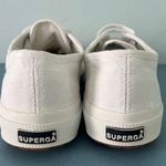 Superga 2750 COTU Classic White Canvas Lace Up Sneakers Photo 6