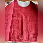 Handmade  Farm themed patchwork quilt coat L/XL Photo 8