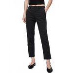 Gap Mid Rise Downtown Khakis NWT Black Size 8 Photo 4