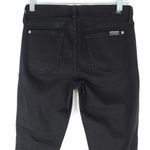7 For All Mankind  B(air) Black Denim The Ankle Skinny Women's Size 25 Photo 4