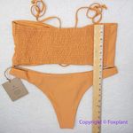 Stone Fox Swim NEW SET! free people meadow bikini top Enki Bikini Bottom, XL Photo 8