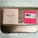 Kate Spade “Make it Mine” Pouch, Metallic Rose Gold, with Box and Tag Photo 5