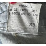 Lee Vintage  Dungarees Rivited Denim Blue Bib Overalls Size L Carpenter Patchwork Photo 8